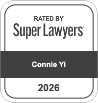 Rated by Super Lawyers | Connie Yi | 2026
